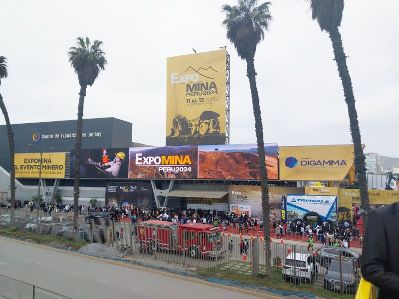 Expomina 2024 – Inicio de la Feria Minera en el Centro de Exposiciones Jockey
